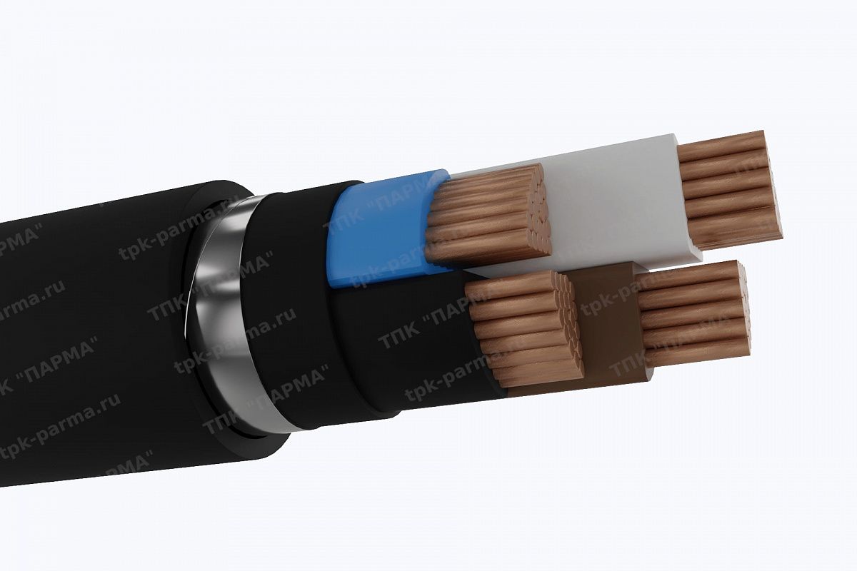 Фотография провода Кабель ВБШвнг(A)-ХЛ 4х400 - 1кВ