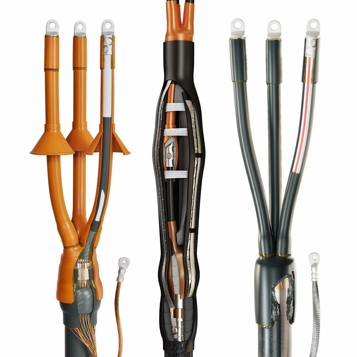Муфты кабельные 3ПСтБнг-HF10-300-Пр