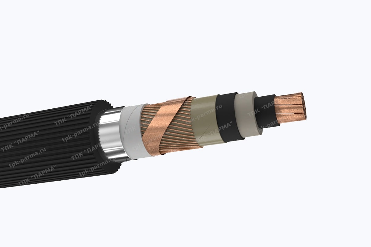 Фотография провода Кабель ПвПу2гж 1х2500/150 - 220кВ